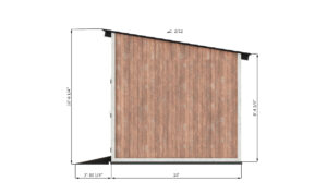 10x12 lean to storage shed