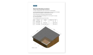 10x12 lean to storage shed