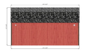 14x24-gambrel-garage-shed-left-side-dimensions