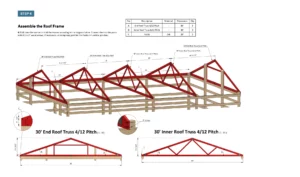30x40-diy-pole-barn-roof-frame-assembly