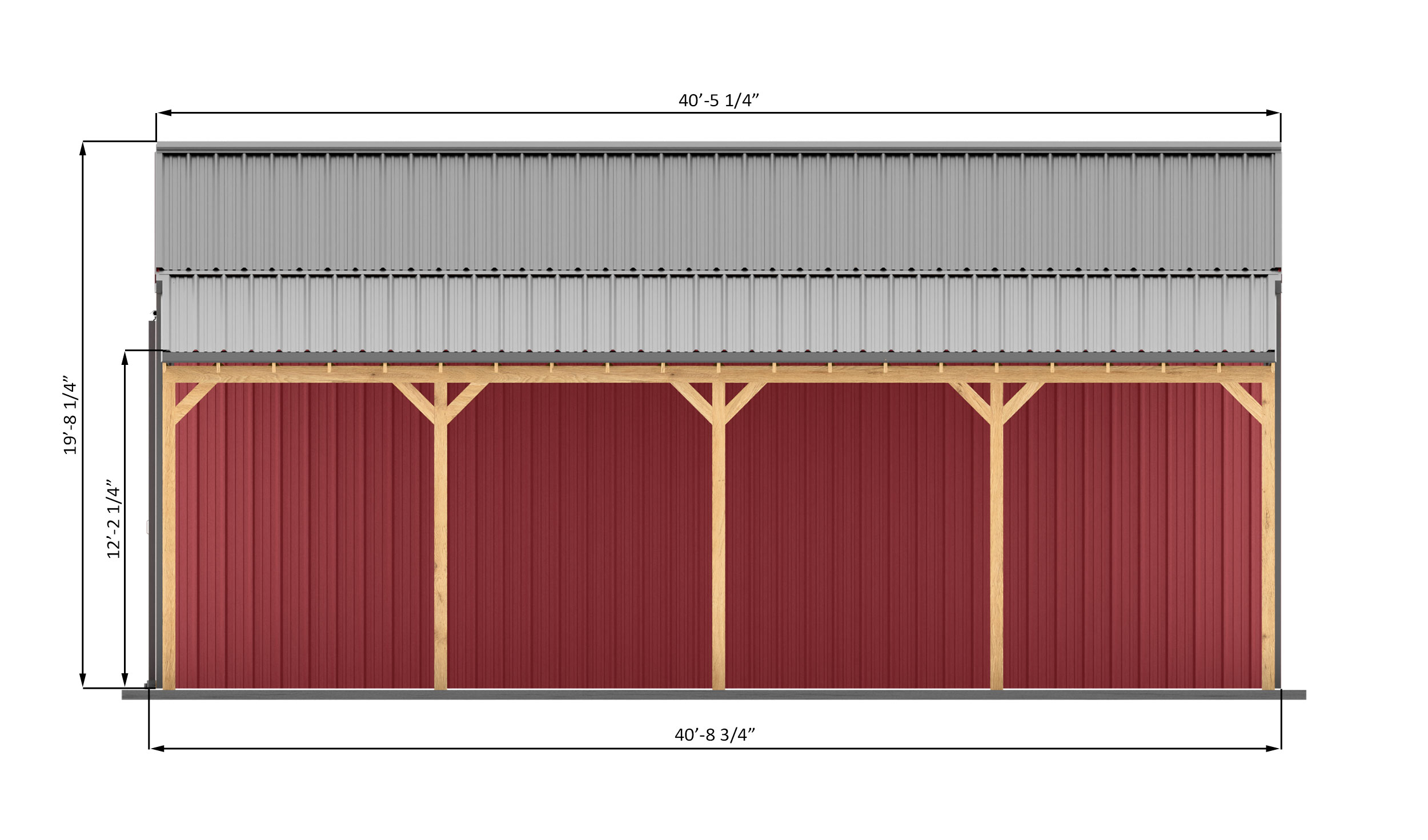 30x40-pole-barn-front-side-dimensions