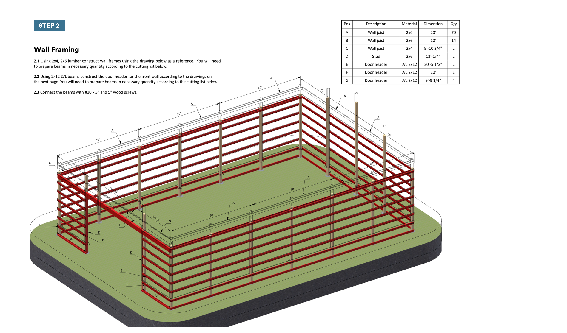 40x60-diy-pole-barn-wall-framing-assembly