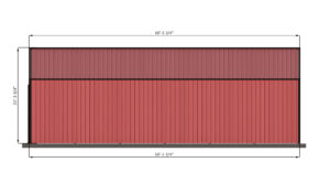40x60-pole-barn-left-side-dimensions