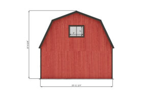 20x20-Gambrel-Roof-Garage-Back-Side-Dimensions