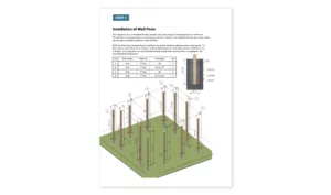 20x20-diy-pole-barn-wall-post-installation