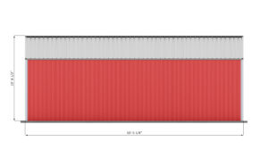 30x50-pole-barn-right-side-dimensions