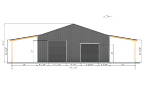 40x40-pole-barn-front-side-dimensions