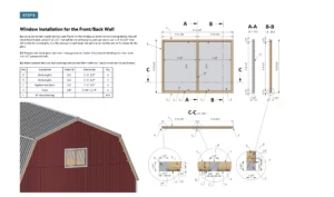 24x36-Pole-Barn-Window- Installation