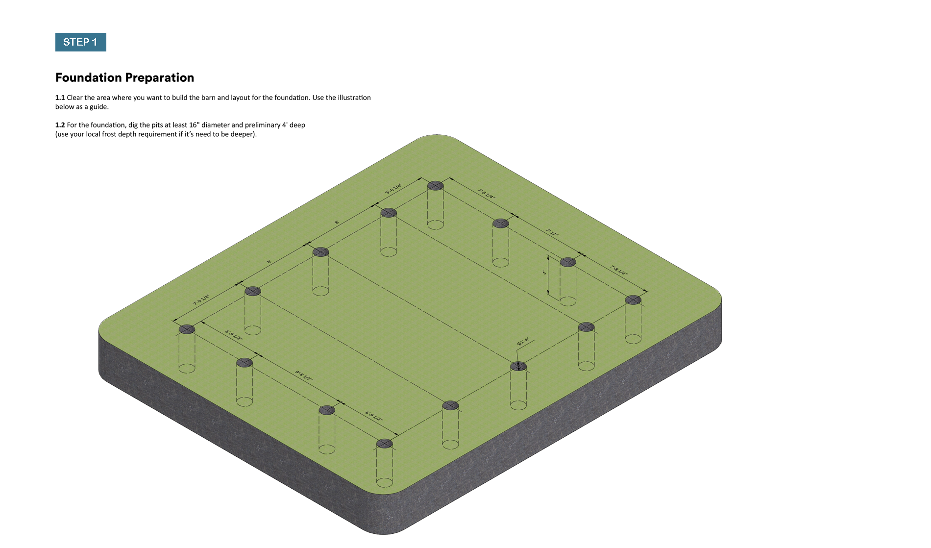 24x30-Pole-Barn-Foundation