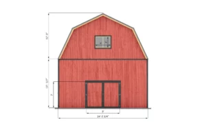 24x30-pole-barn-front-side-dimensions