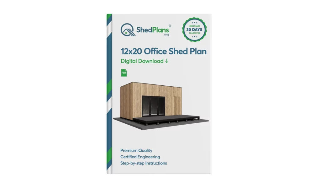 12x20 Office Shed Product