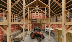 40x60-pole-barn-interior-view