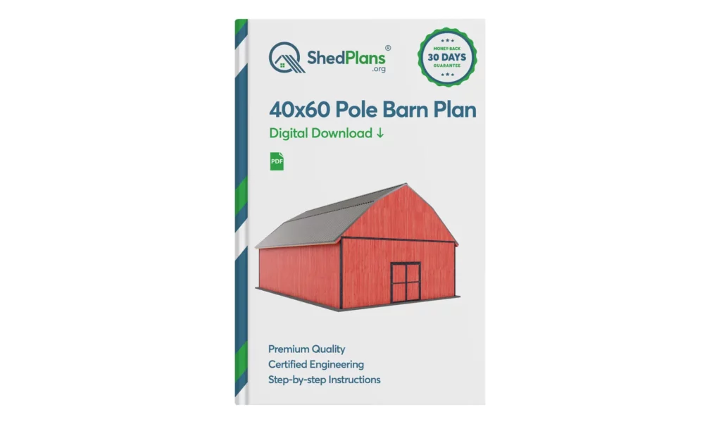 40x60 pole barn product